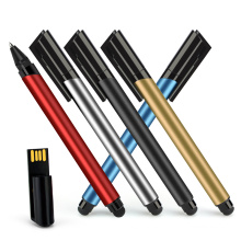 Metal high-speed multi-function pen-shaped USB 2.0 3.0 can be customized with exclusive LOGO 8GB pen-shaped USB